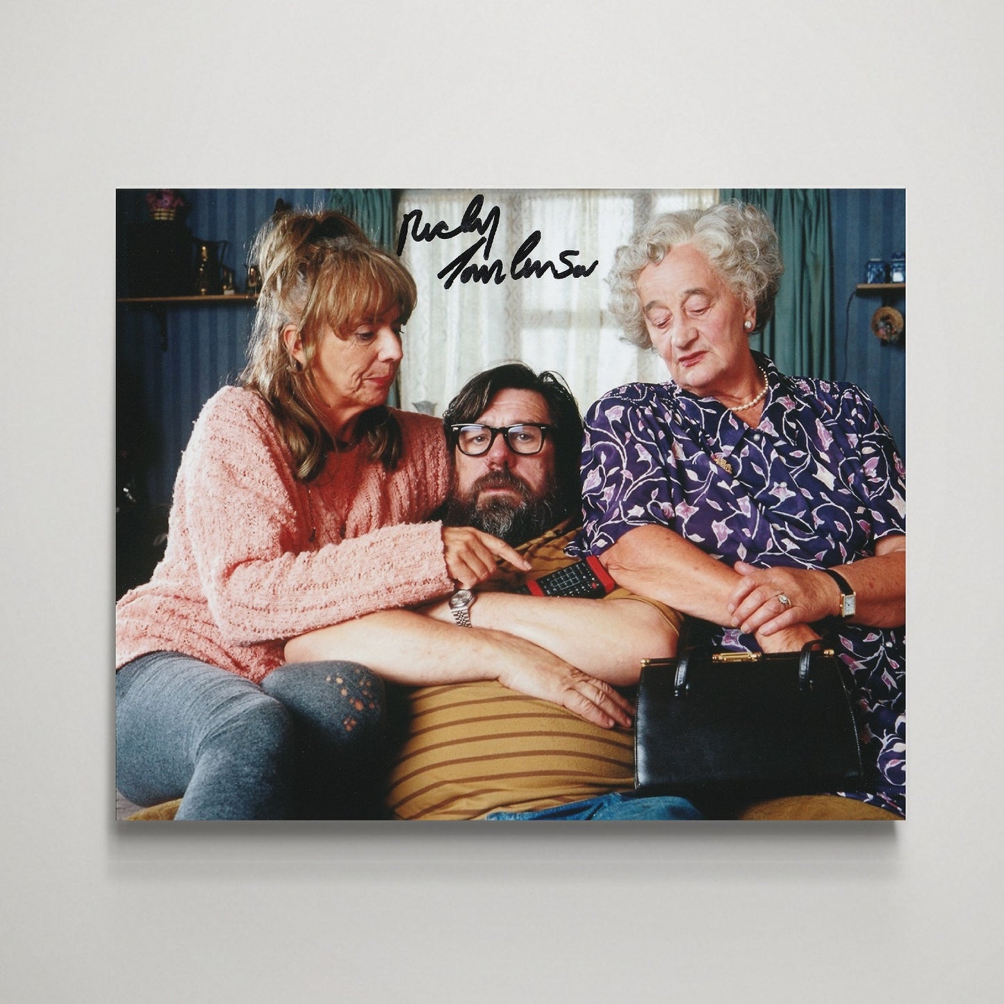 Ricky Tomlinson 'The Royle Family' Autograph Photo