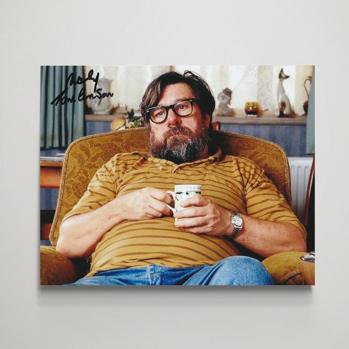 Ricky Tomlinson 'The Royle Family' Autograph Photo