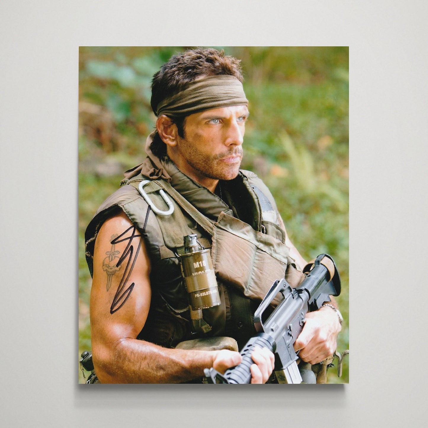 Ben Stiller 'Tropic Thunder' Autograph Photo