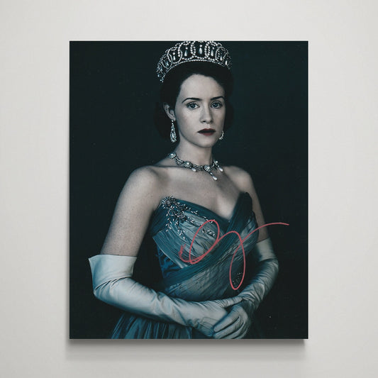 Claire Foy 'The Crown' Autograph Photo