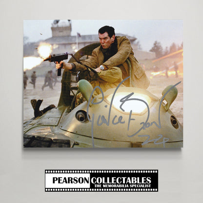 Pierce Brosnan 'James Bond' Autograph Photo
