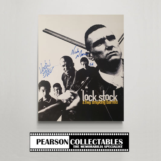 Lock, Stock & Two Smoking Barrels Signed Mini Poster