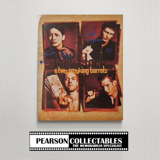 Lock, Stock & Two Smoking Barrels Signed Mini Poster