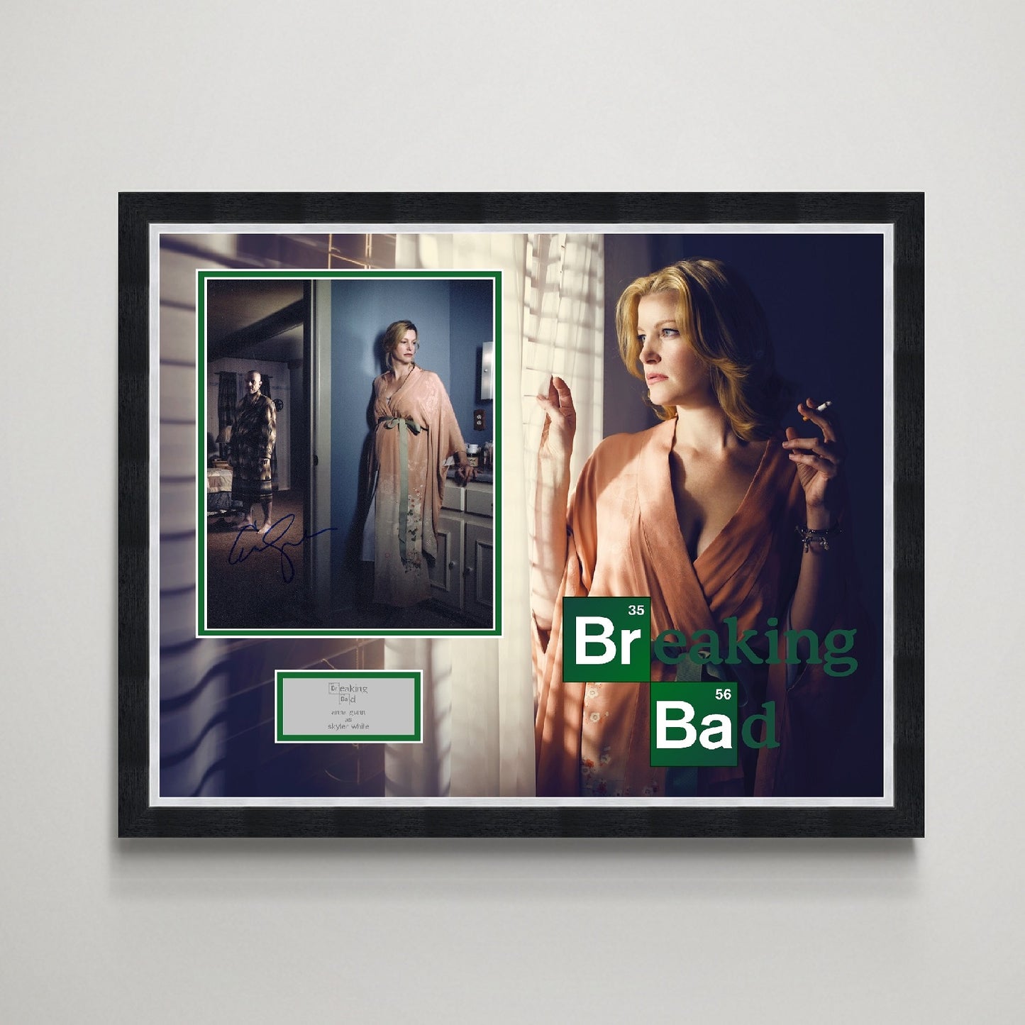 Anna Gunn 'Breaking Bad' Autograph Display