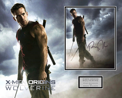 Ryan Reynolds 'X-Men Origins: Wolverine' Autograph Display