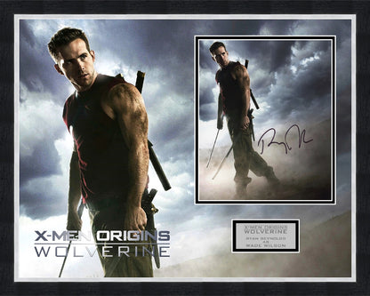 Ryan Reynolds 'X-Men Origins: Wolverine' Autograph Display