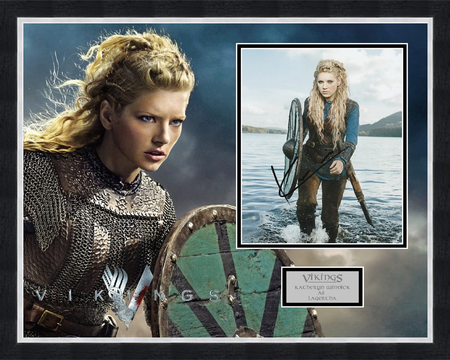 Katheryn Winnick 'Vikings' Autograph Display