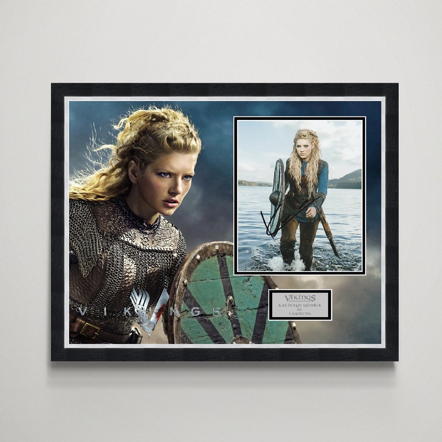 Katheryn Winnick 'Vikings' Autograph Display