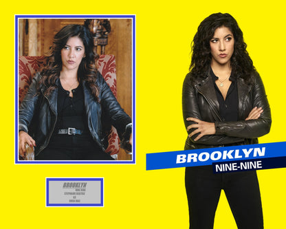 Stephanie Beatriz 'Brooklyn Nine Nine' Autograph Display