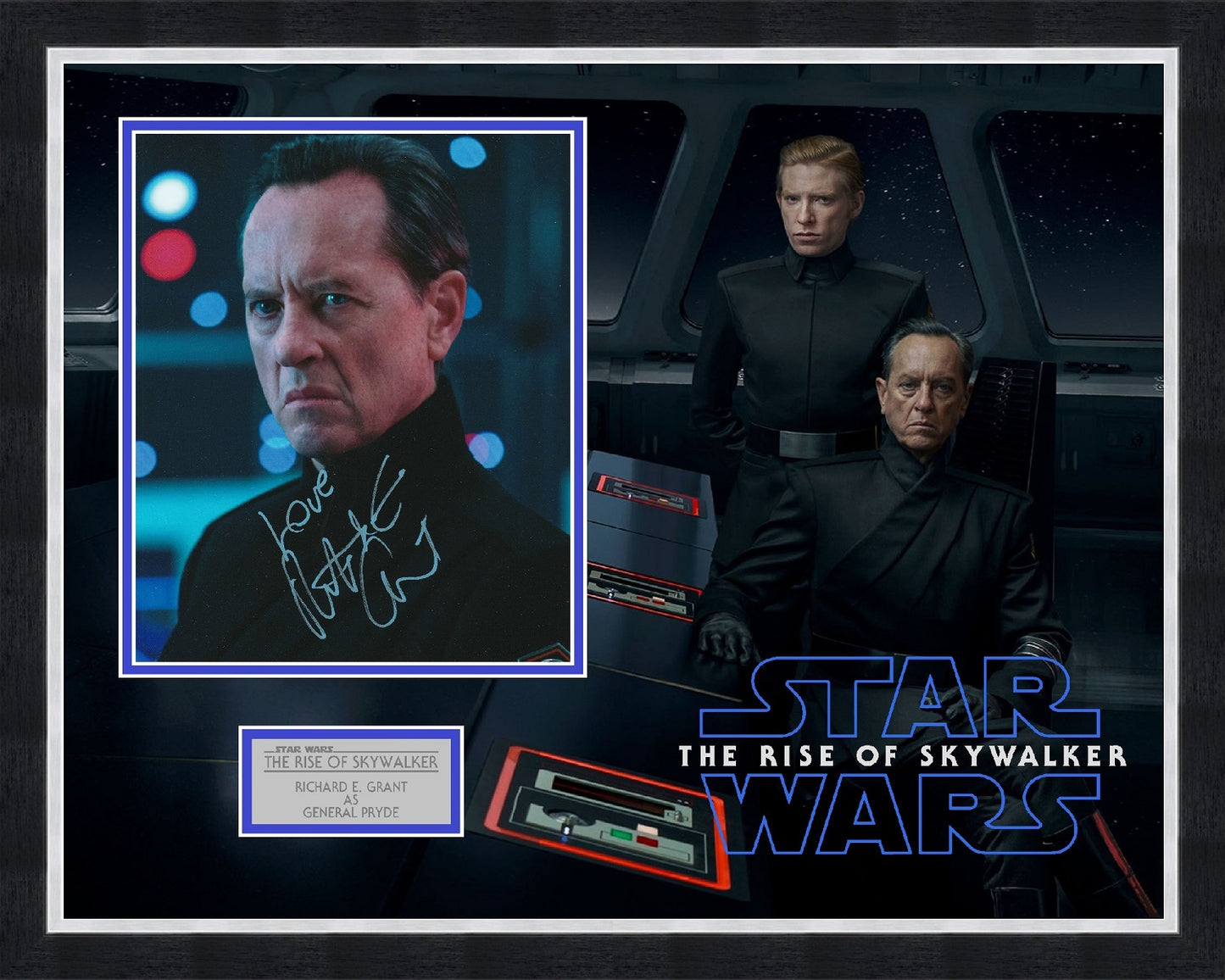 Richard E. Grant 'Star Wars' Autograph Display