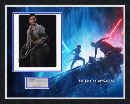 Oscar Isaac 'Star Wars' Autograph Display