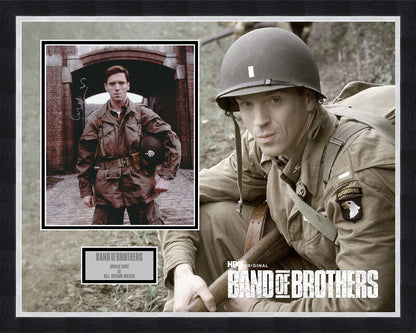 Damien Lewis 'Band Of Brothers' Autograph Display