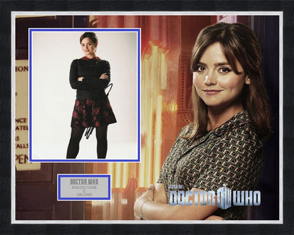 Jenna Louise Coleman 'Doctor Who' Autograph Display