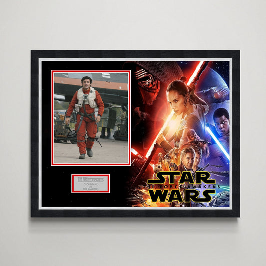 Oscar Isaac 'Star Wars' Autograph Display