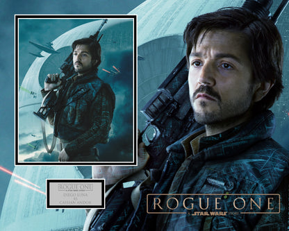 Diego Luna 'Rogue One' Autograph Display