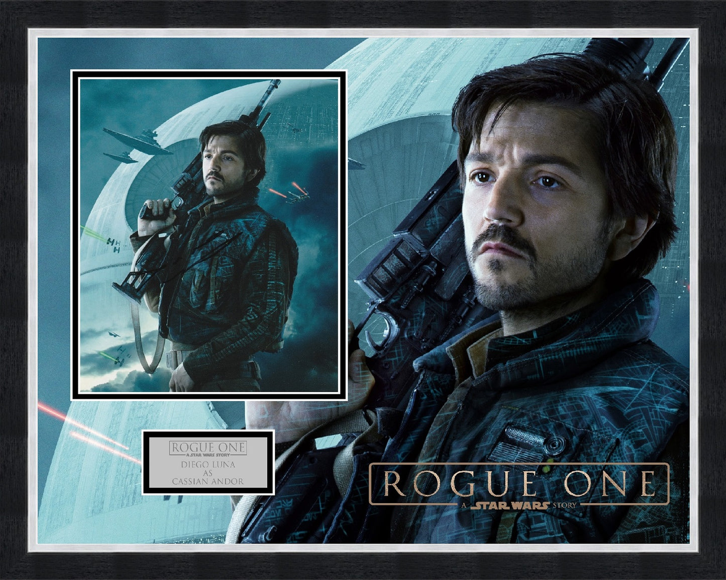 Diego Luna 'Rogue One' Autograph Display