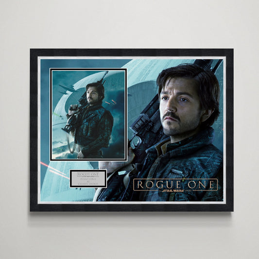 Diego Luna 'Rogue One' Autograph Display