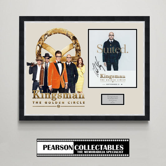 Mark Strong 'Kingsman: The Golden Circle' Autograph Display