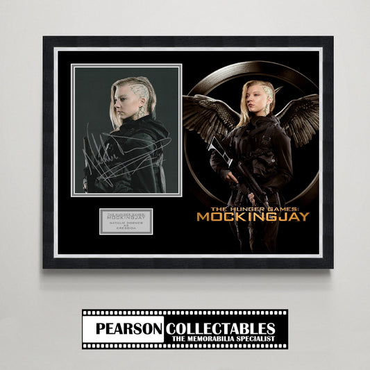 Natalie Dormer 'Hunger Games: Mockingjay' Autograph Display