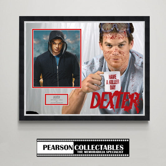 Michael C. Hall 'Dexter' Autograph Display