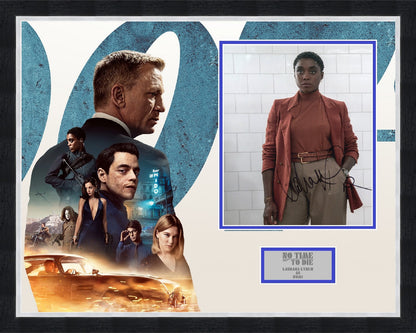 Lashana Lynch 'No Time To Die' Autograph Display