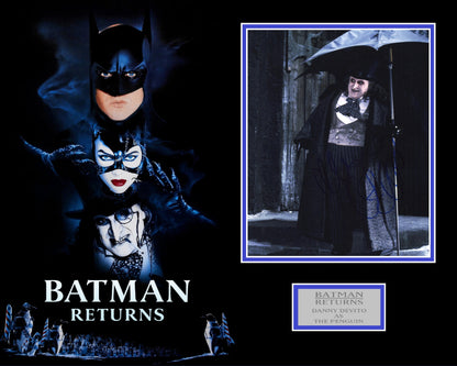 Danny DeVito 'Batman Returns' Autograph Display