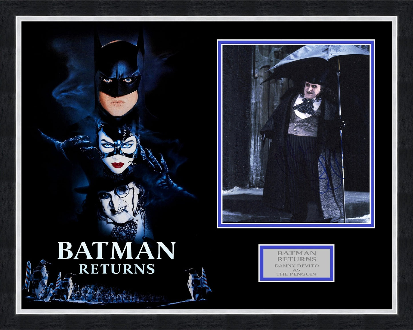 Danny DeVito 'Batman Returns' Autograph Display