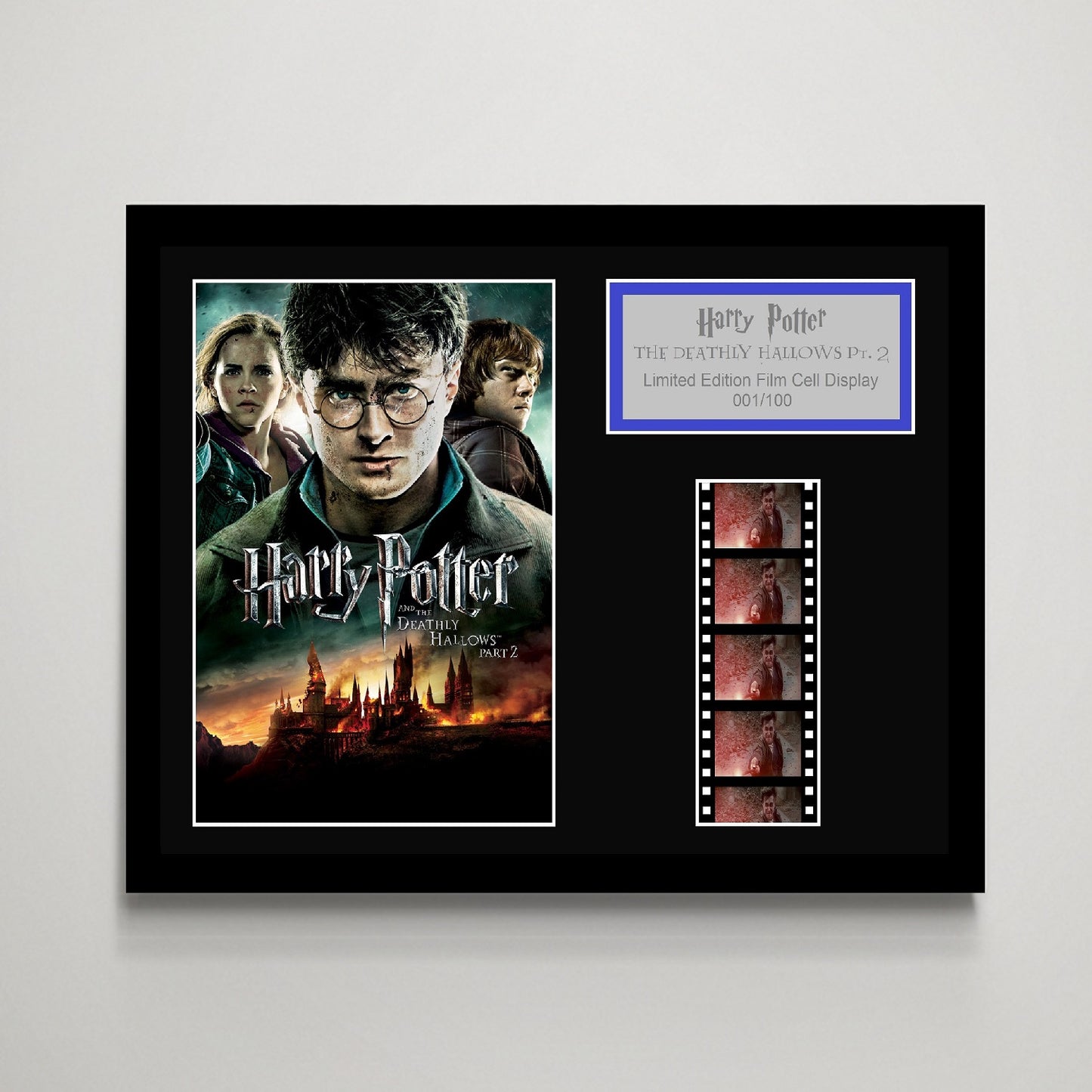 Harry Potter: The Deathly Hallows Pt.2 Small Film Cell Display