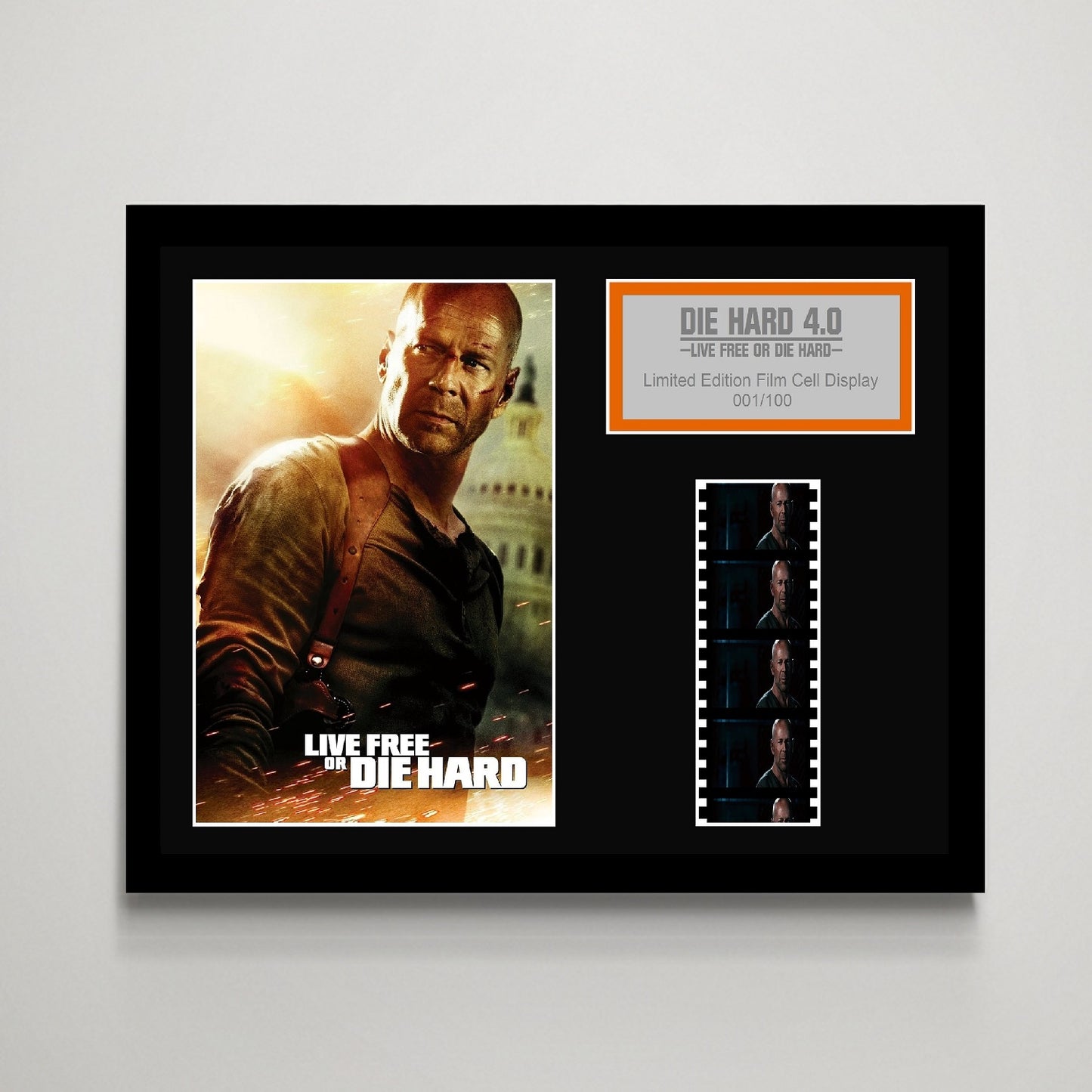 Die Hard 4.0 Small Film Cell Display