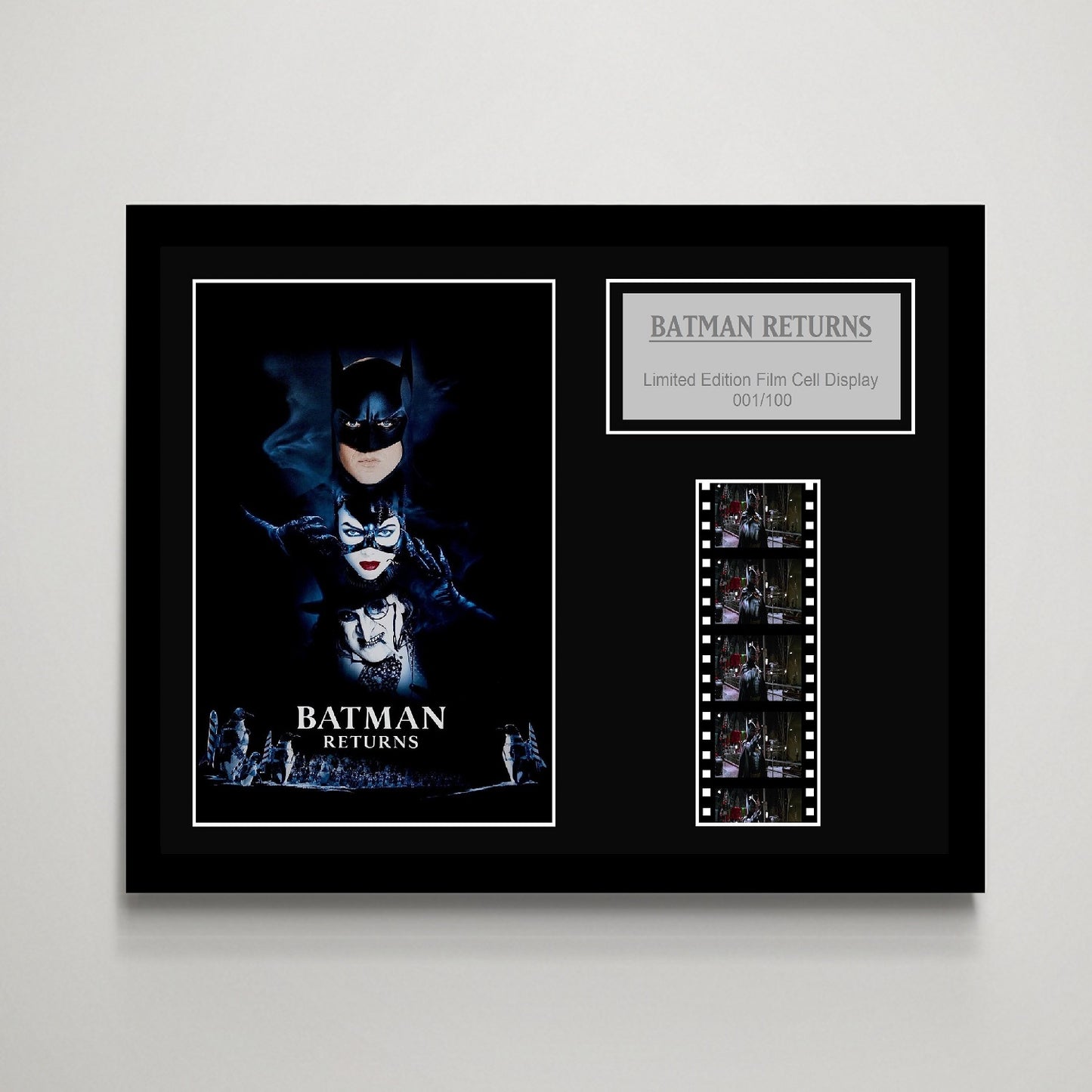 Batman Returns Small Film Cell Display