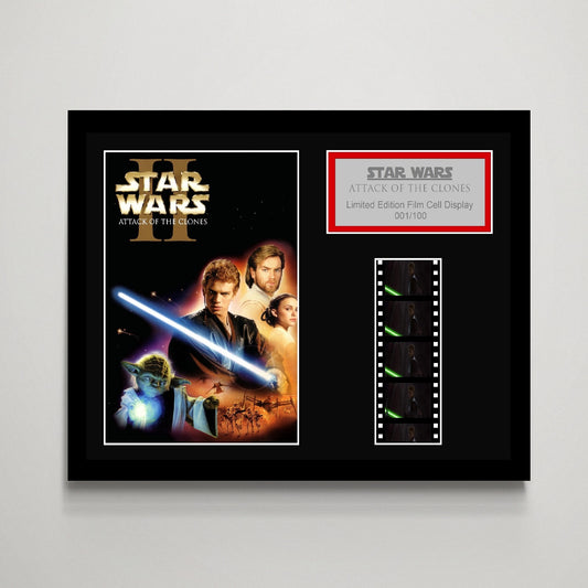 Star Wars: Attack Of The Clones Small Film Cell Display