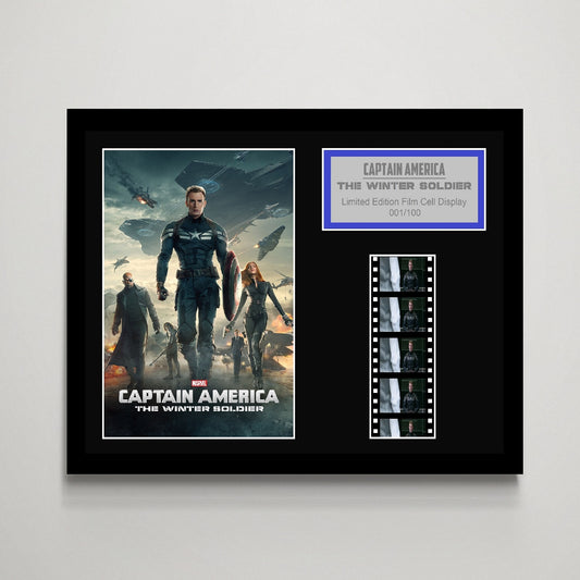 Captain America: The Winter Soldier Small Film Cell Display