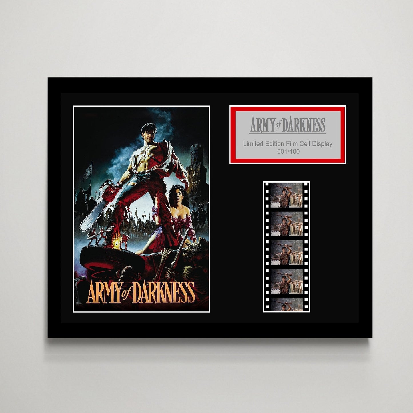 Army Of Darkness Small Film Cell Display