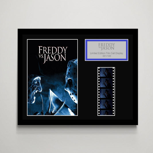 Freddy Vs. Jason Small Film Cell Display