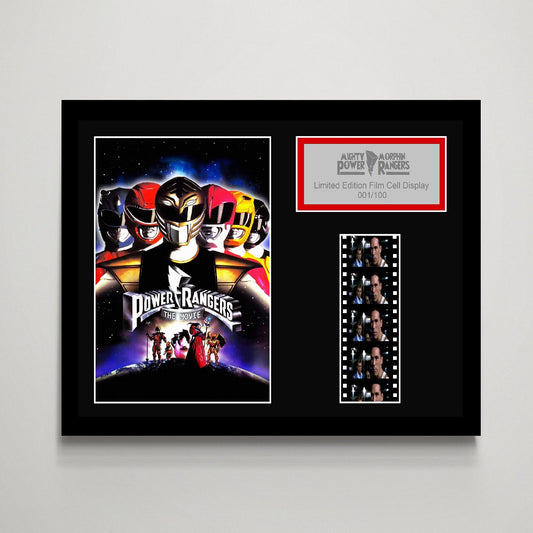 Mighty Morphin Power Rangers Small Film Cell Display