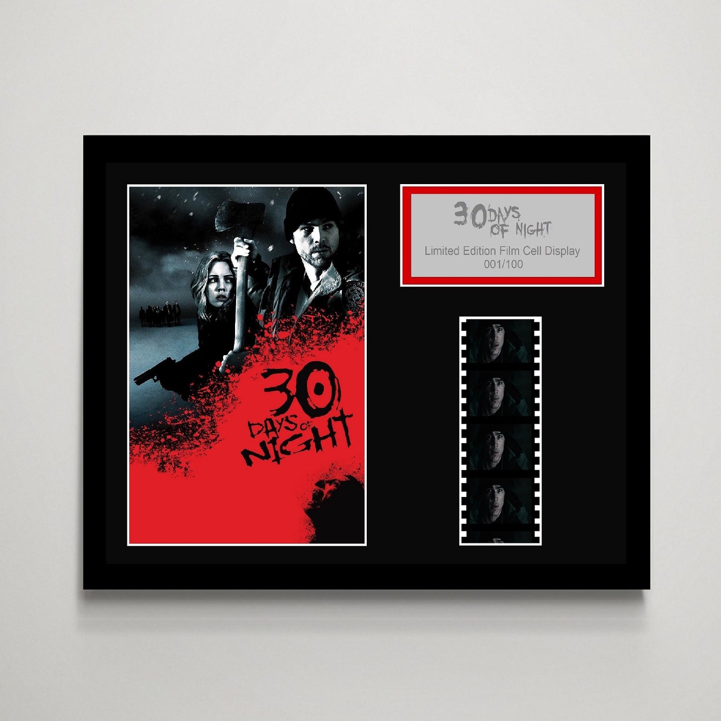 30 Days Of Night Small Film Cell Display