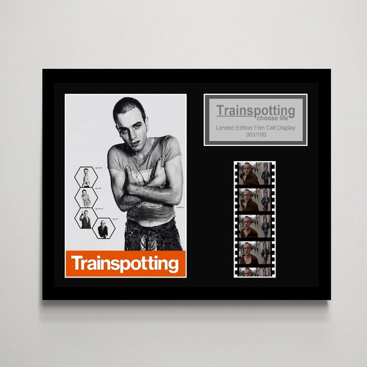 Trainspotting Small Film Cell Display