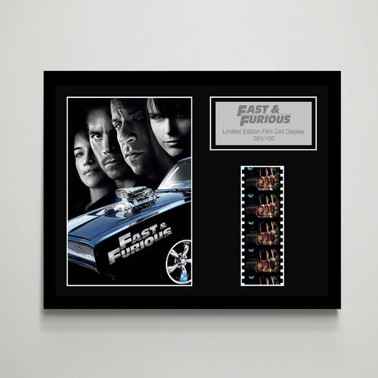 Fast & Furious Film Cell Display