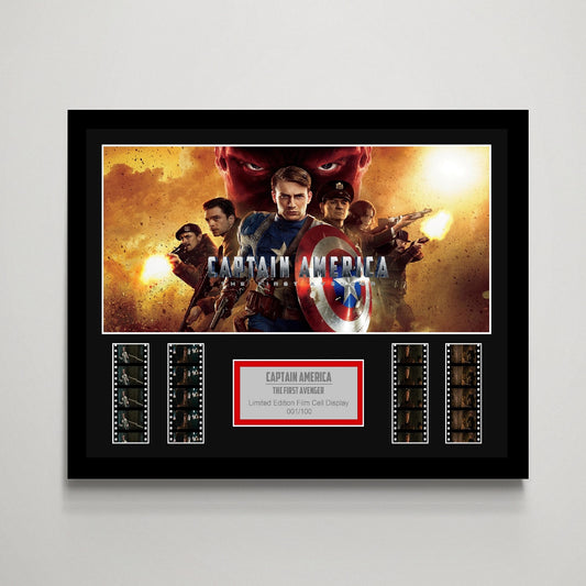 Captain America: The First Avenger Large Film Cell Display