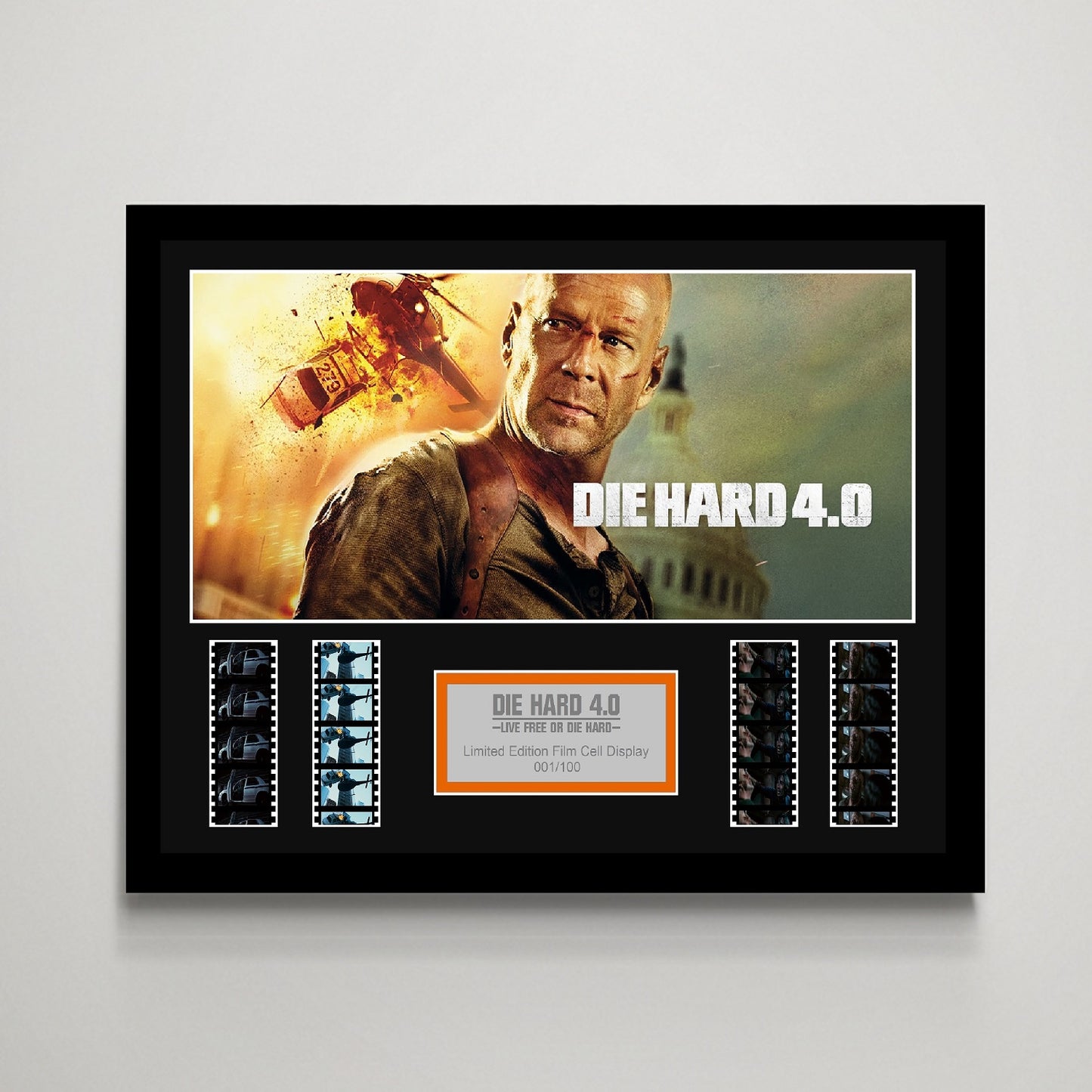 Die Hard 4.0 Large Film Cell Display