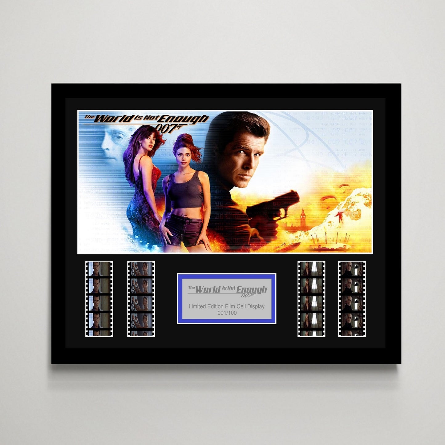 James Bond: The World Is Not Enough Large Film Cell Display