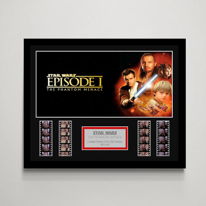 Star Wars: The Phantom Menace Large Film Cell Display