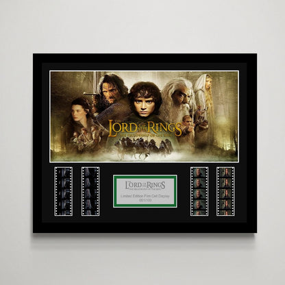 Lord Of The Rings: The Fellowship Of The Ring Large Film Cell Display