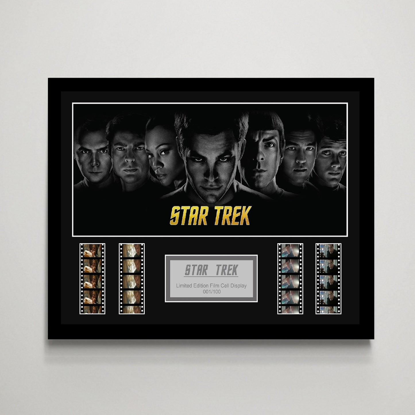 Star Trek Large Film Cell Display