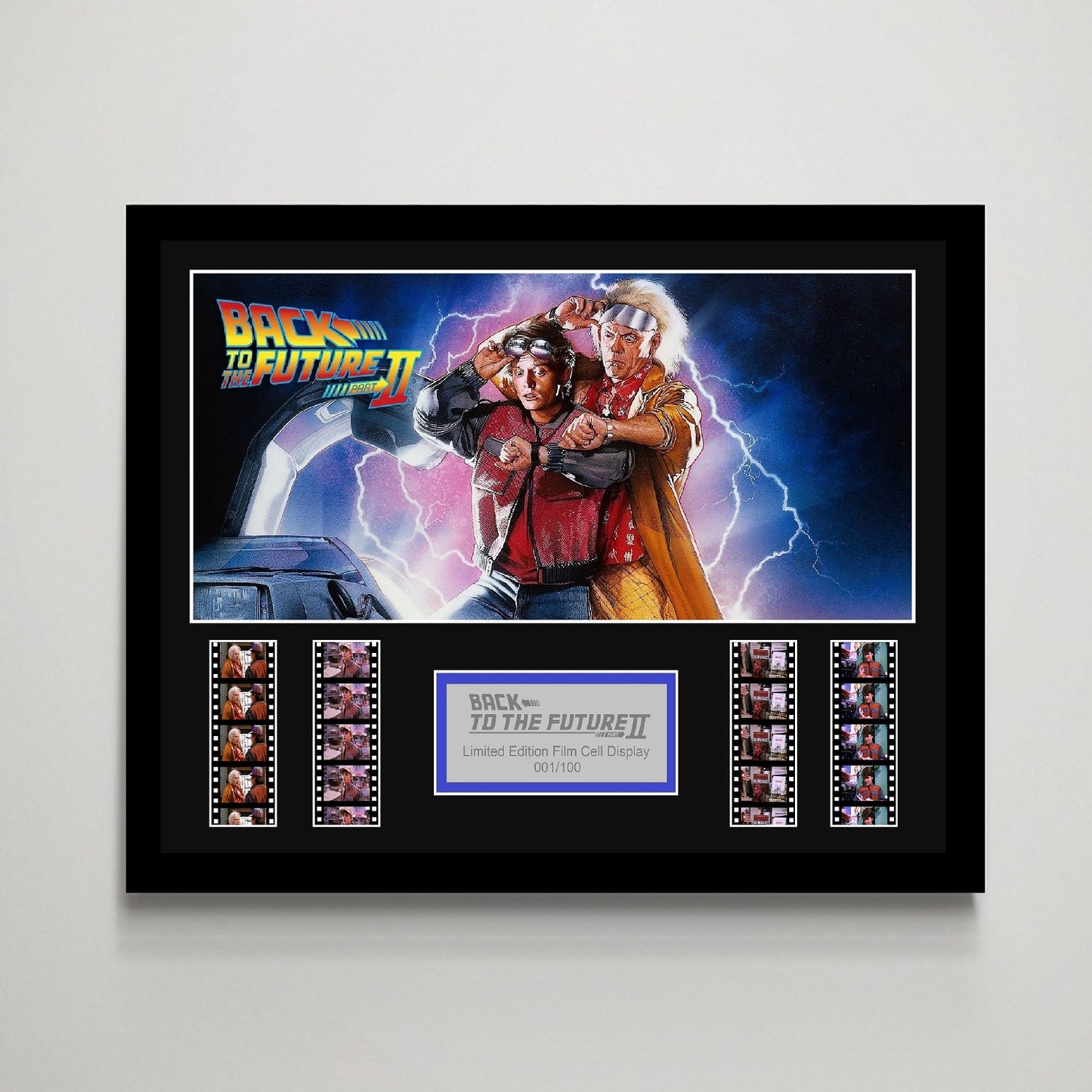 Back To The Future Pt. 2 Large Film Cell Display