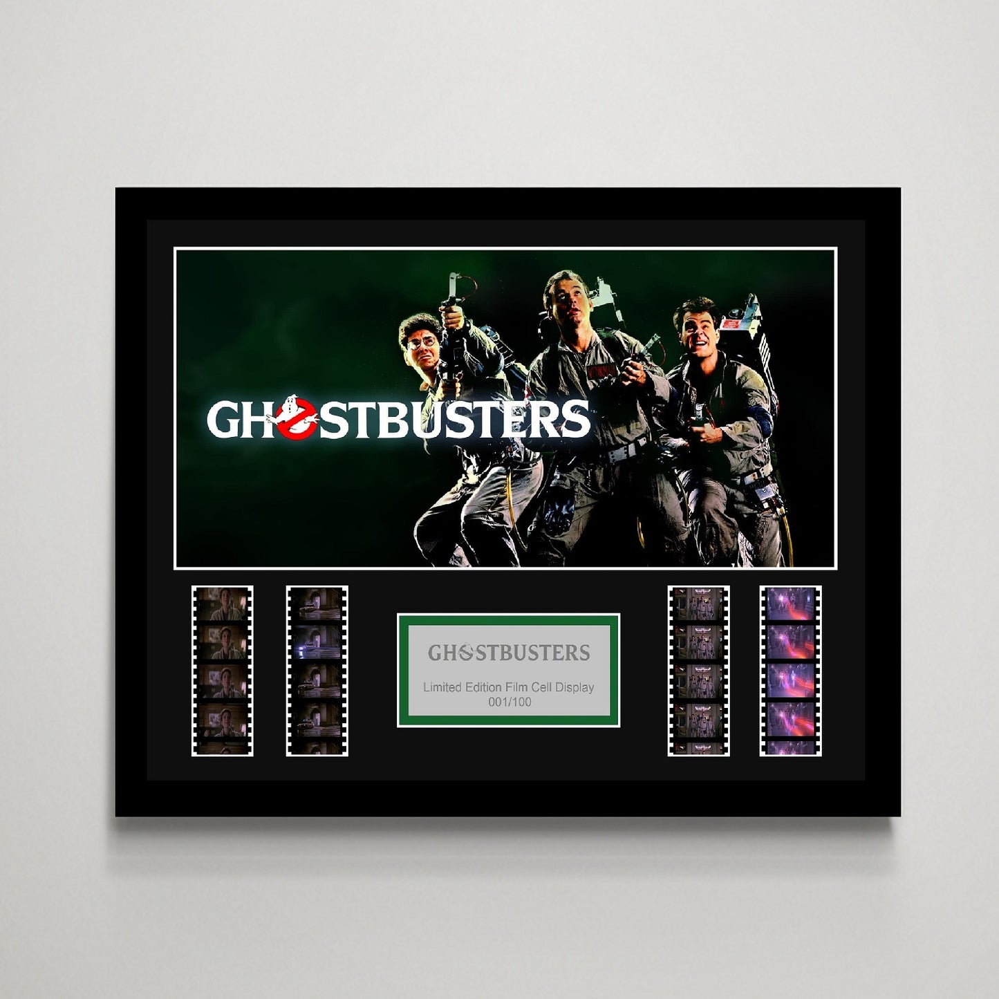 Ghostbusters Large Film Cell Display