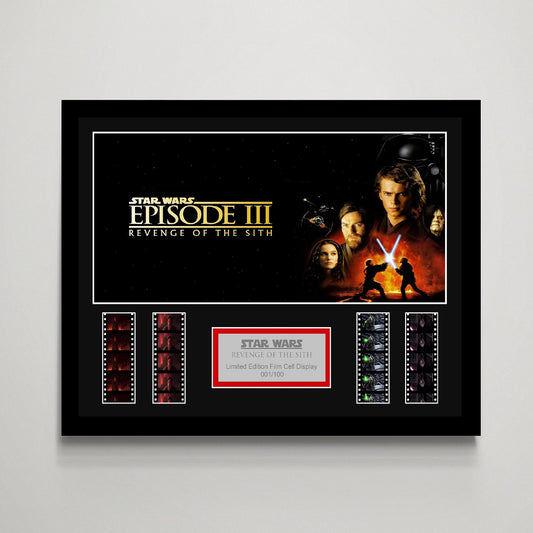 Star Wars: Revenge Of The Sith Large Film Cell Display