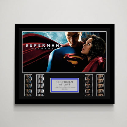 Superman Returns Large Film Cell Display