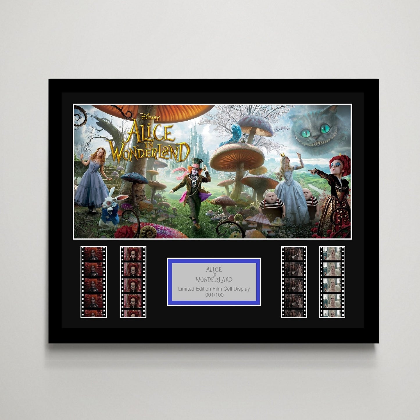 Alice In Wonderland Large Film Cell Display