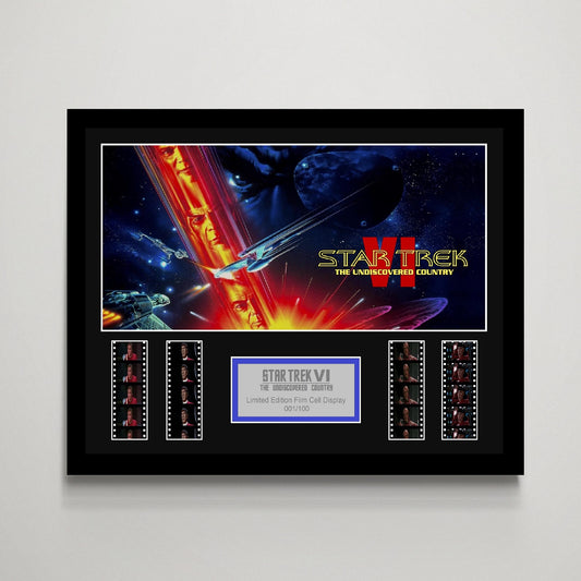 Star Trek: The Undiscovered Country Large Film Cell Display